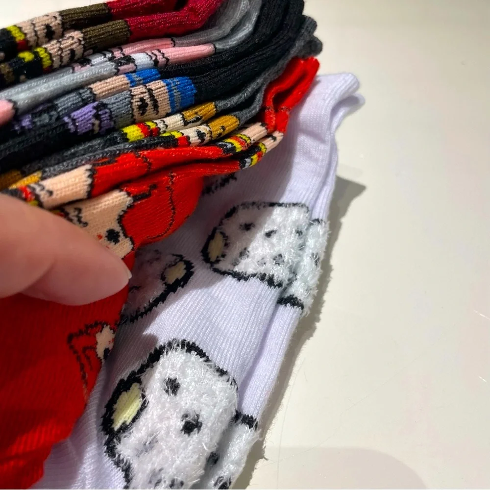 Harry Potter Themed 6 Pack of Low Cut Socks Shoe Size 4-10
